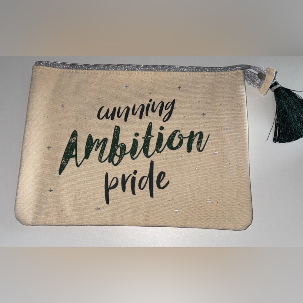 Slytherin makeup bag